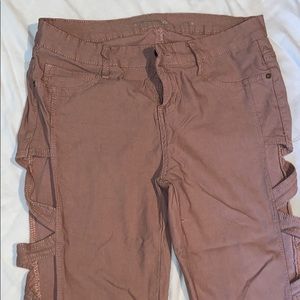 Distressed Tight Jeans